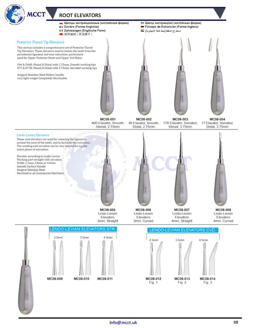 MCCT Instruments