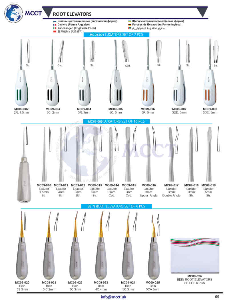 MCCT Instruments