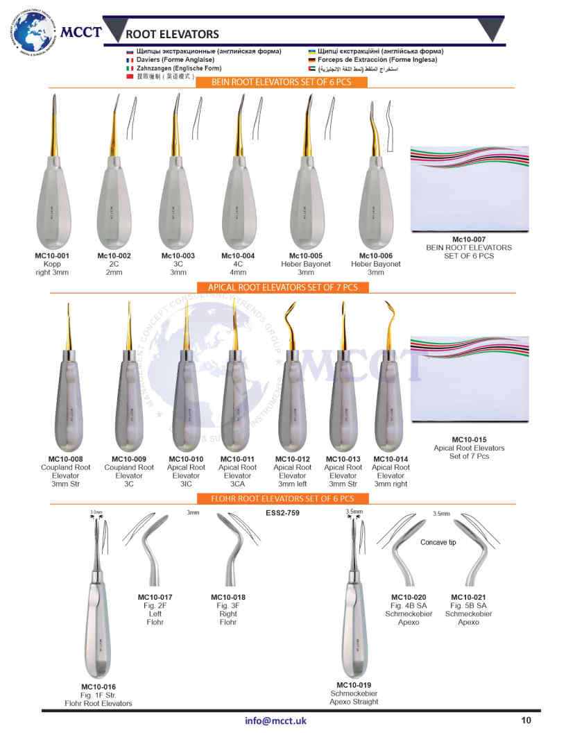 MCCT Instruments