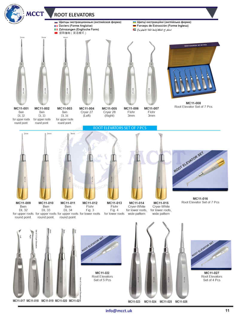 MCCT Instruments
