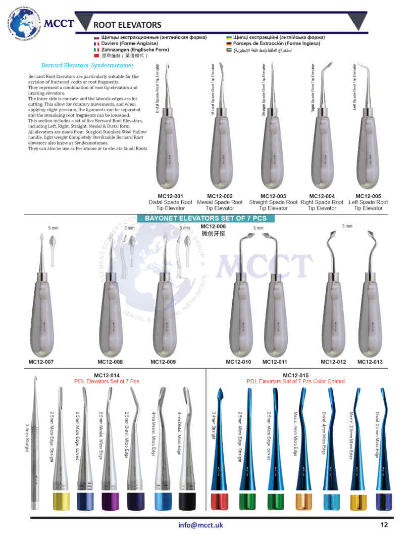 MCCT Instruments