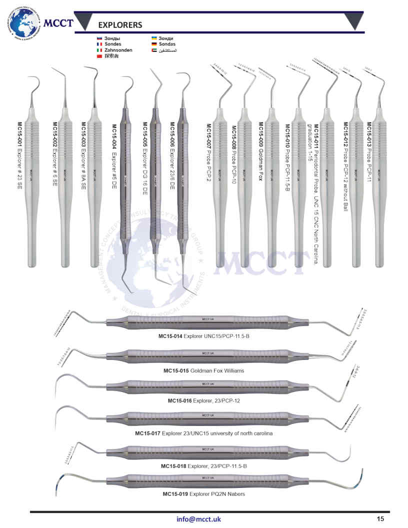 MCCT Instruments