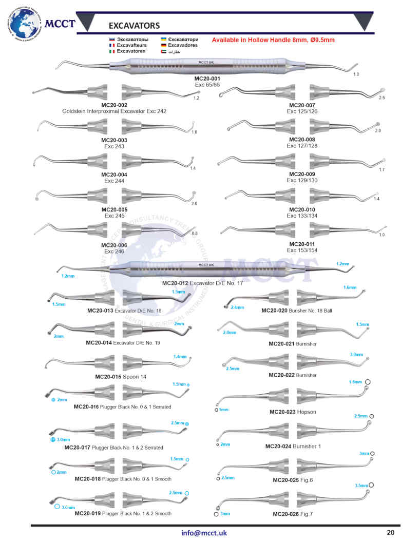 MCCT Instruments