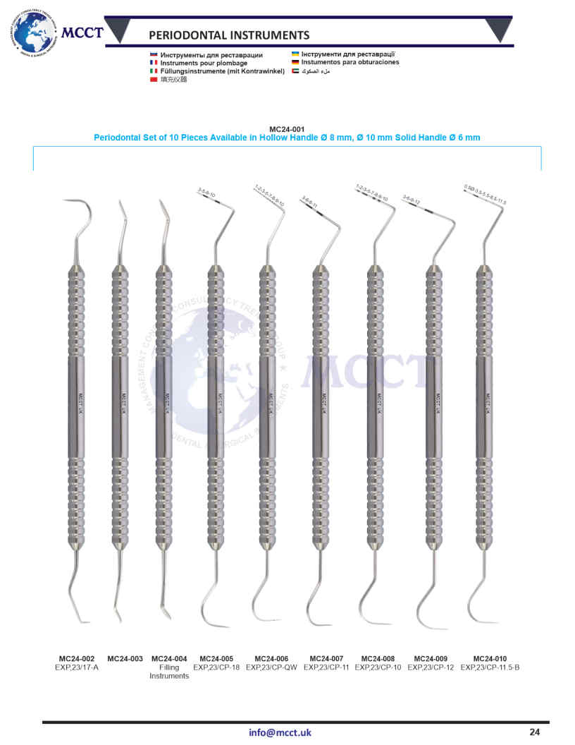 MCCT Instruments