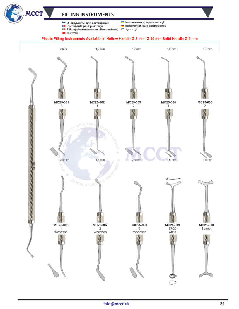 MCCT Instruments