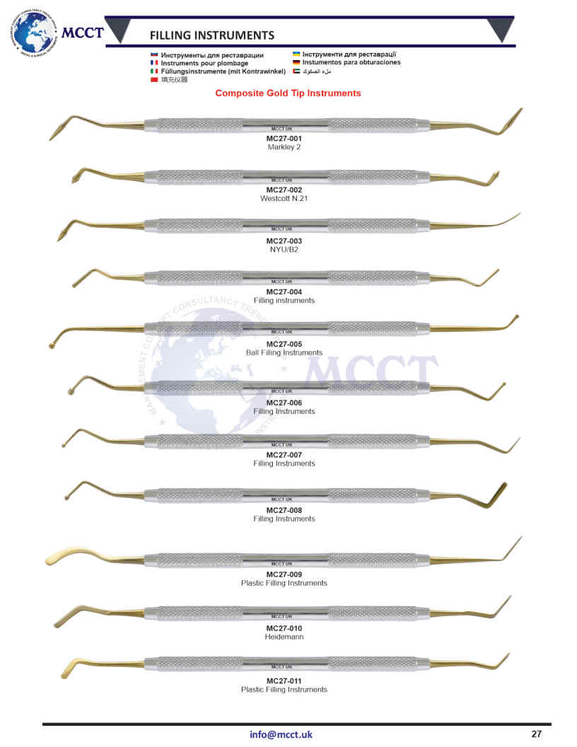 MCCT Instruments