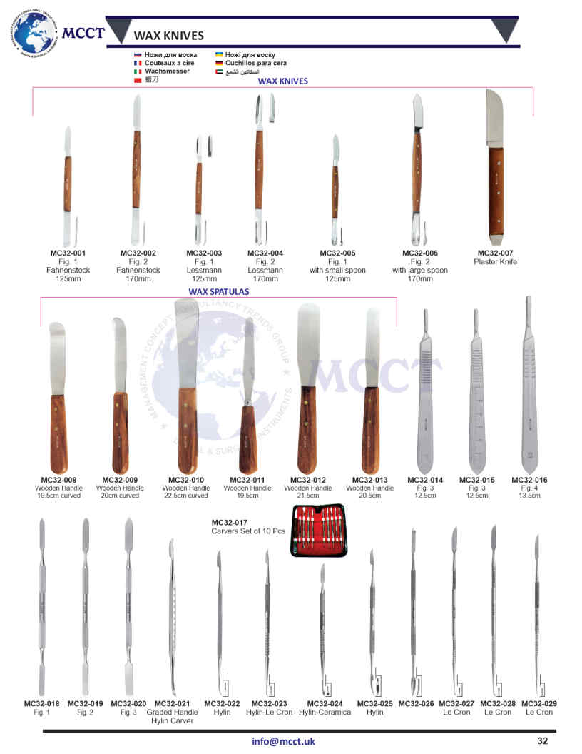 MCCT Instruments