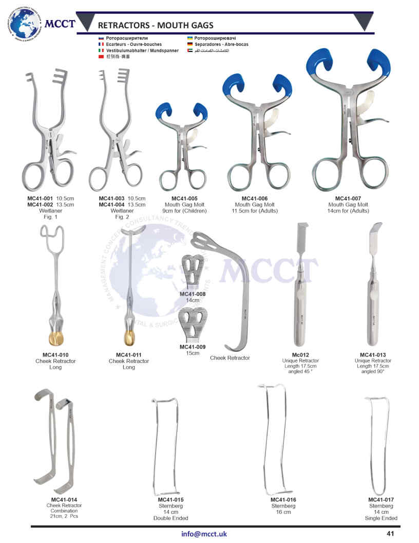 MCCT Instruments