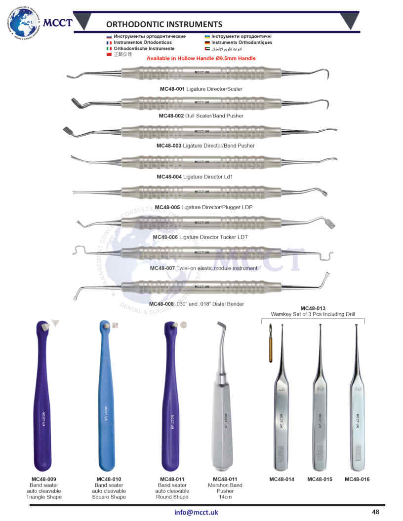 MCCT Instruments