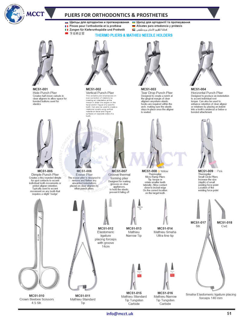 MCCT Instruments