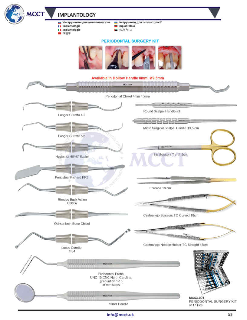 MCCT Instruments