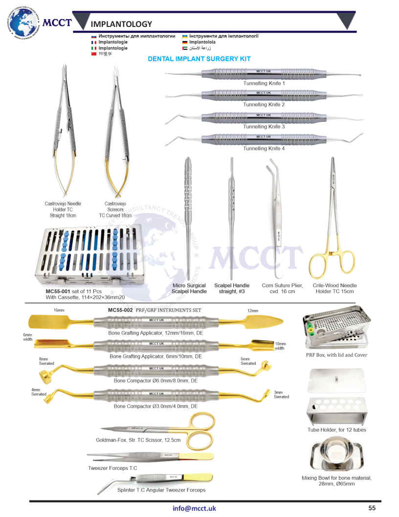 MCCT Instruments