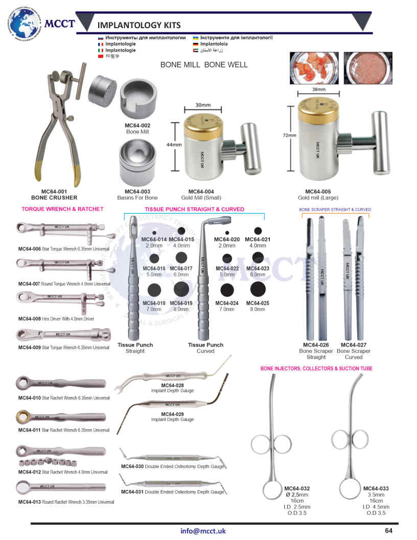 MCCT Instruments